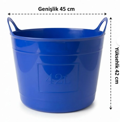 Hayvan Yem Sepeti 42L ölçüleri